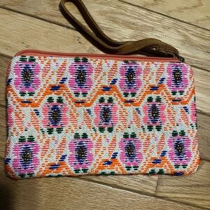 Boho Ruggine Wristlet